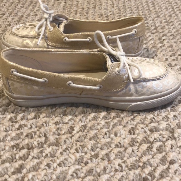 Sperry sparkle cheetah boat shoe - Picture 6 of 11